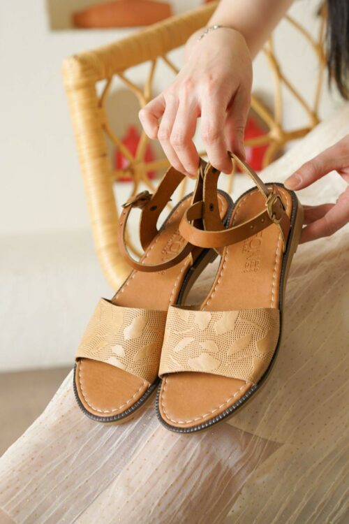 Edoria – Cardi Nude Cilt Sandalet